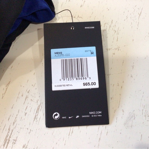 Men’s Nike Dri-Fit NBA Golden State Warriors  Long-Sleeve warm-up shirt. M New. - Picture 3 of 6